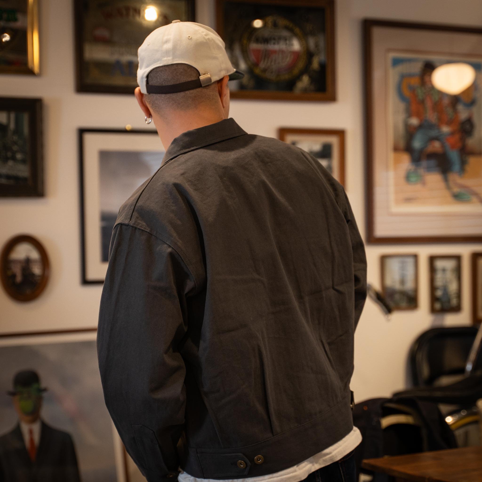 Gray】 TYPE M-50 DRIVER JACKET【MISSION DISTRICT