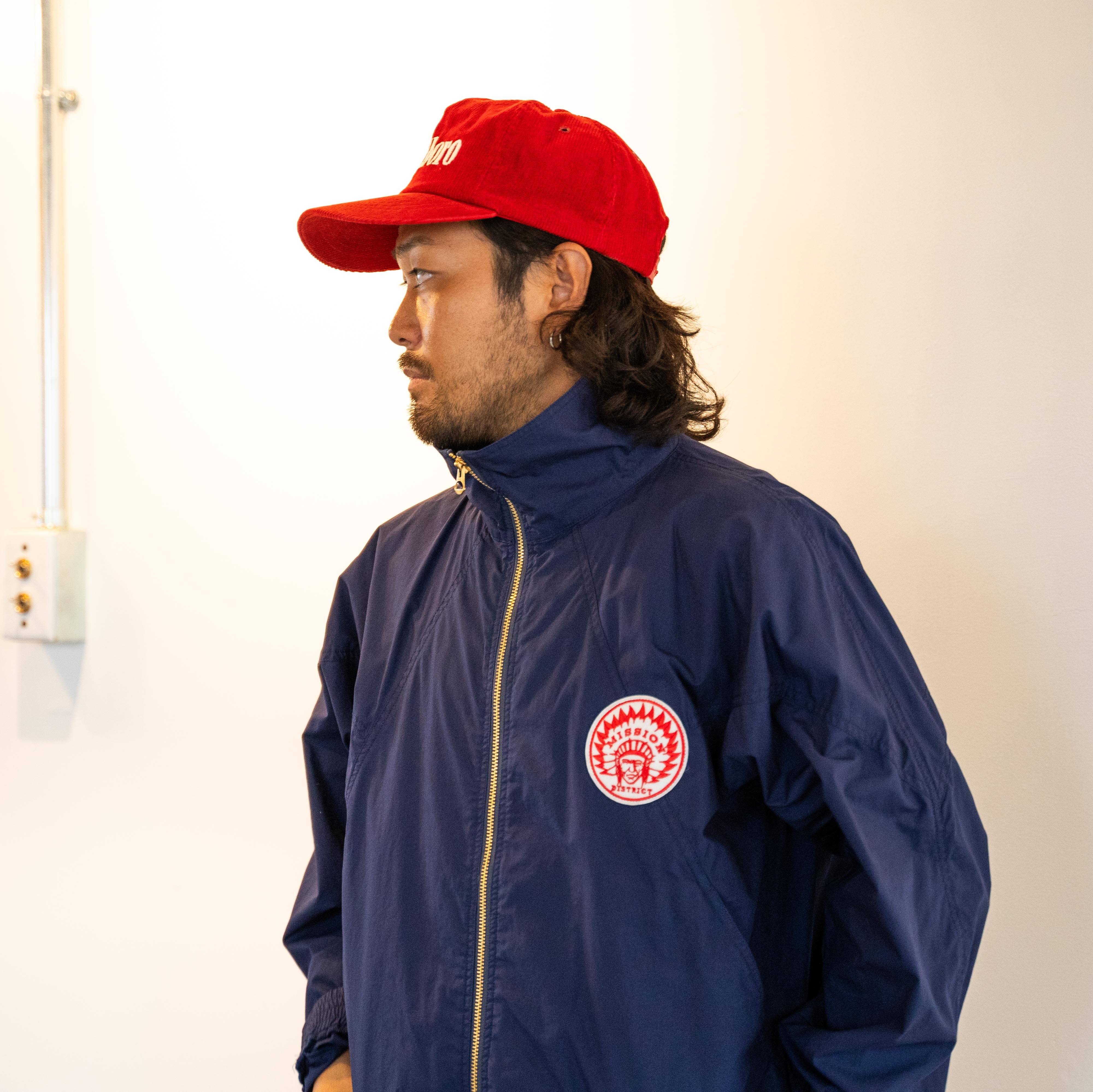 ネイティブ J.CREW ナイロンジャケット　【バーガンディ】Mサイズ original