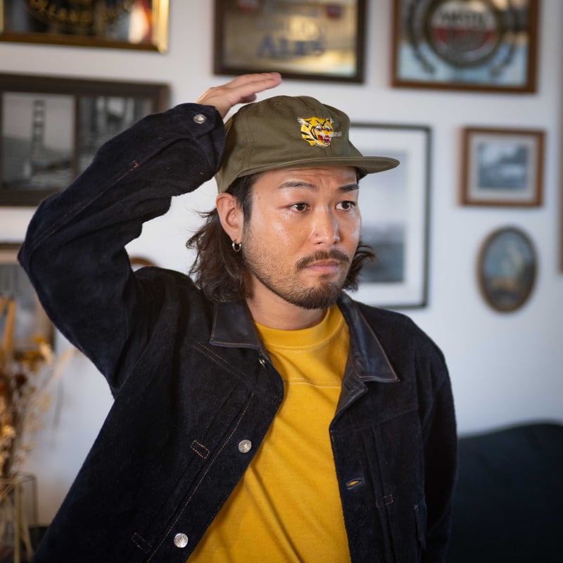 MD-Tiger Cap(Olive) | NATIVE JAPANESE WEB STORE