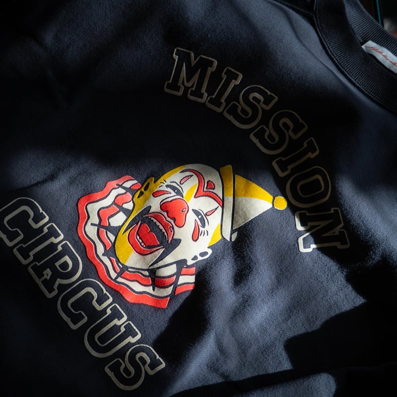 CIRCUS】 FREEDOM SLEEVE SWEAT SHIRT【A.G.SPALDIN