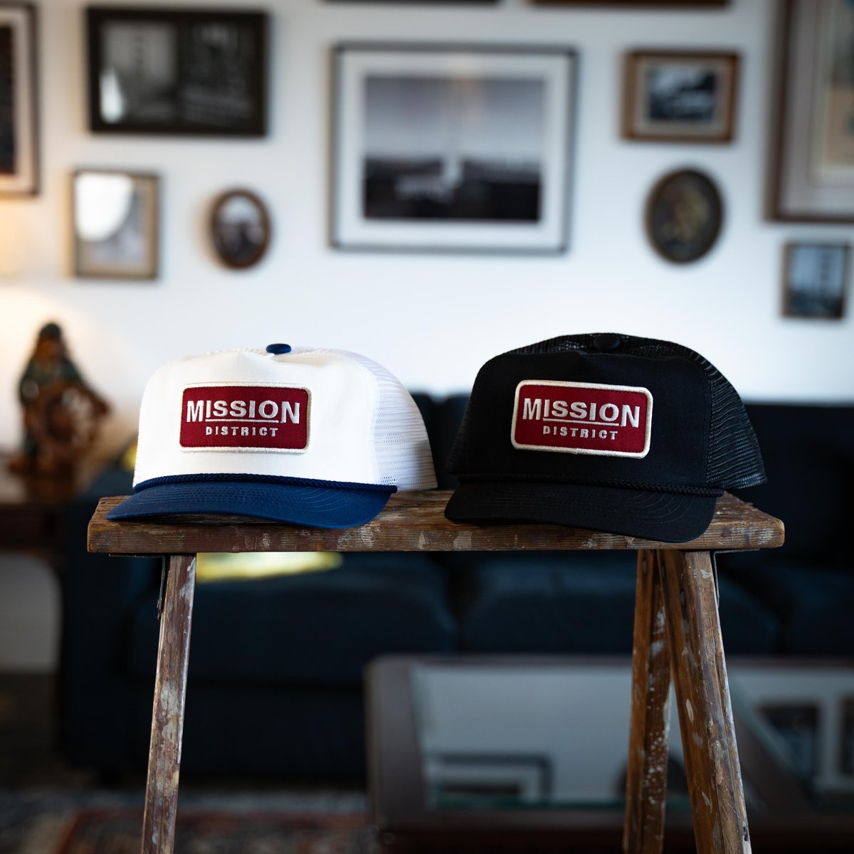 MISSION DISTRICT TRUCKER CAP(Black)ネイジャパ