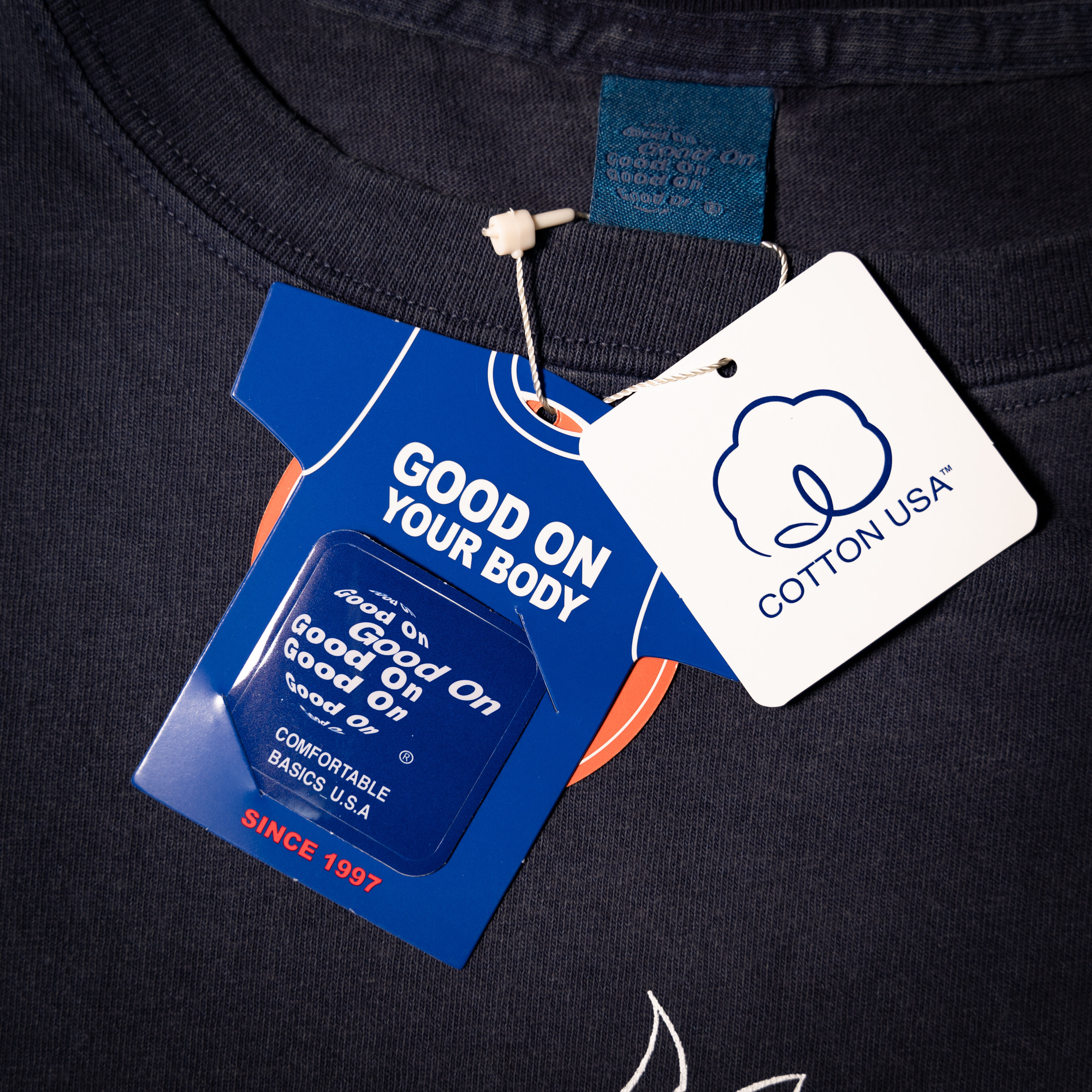 Good On × Native Japanese】Alamo T-shirt(Navy)