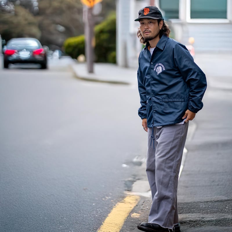 Navy】NATIVE J.CREW NYLON JACKET | NATIVE JAPAN