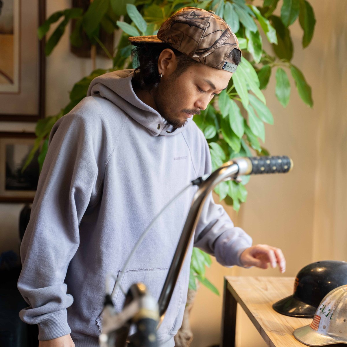 SAX BLUE】MISSION DISTRICT SUN FADED PULLOVER H SAX BLUE】MISSION DISTRICT SUN FADED PULLOVER H