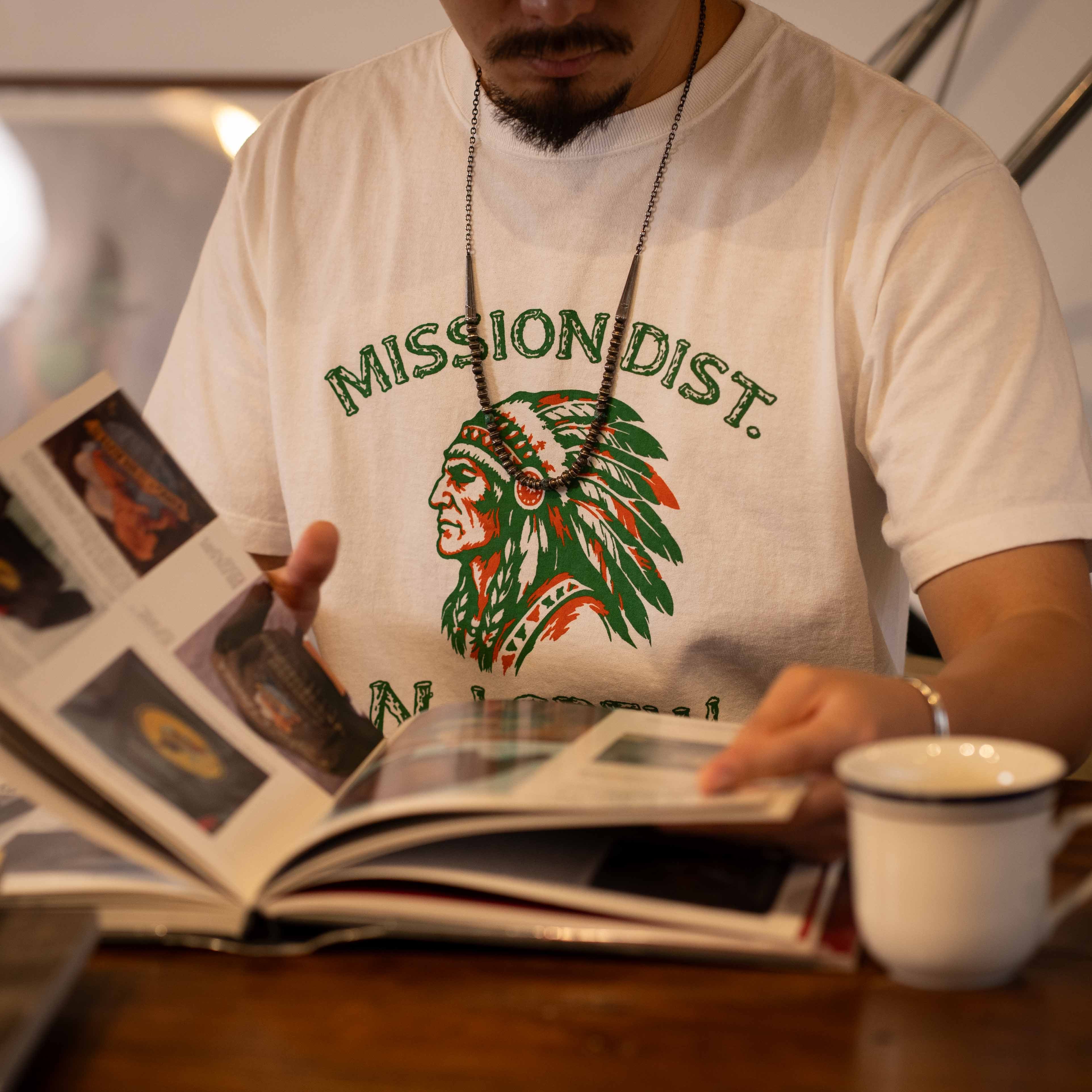 White】2026 MISSION DISTRICTN.J.CREW T-shirt【受