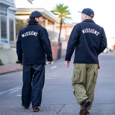 ネイティブジャパニーズ　ミッションディストリクト　フットボールTシャツ MISSION DIST. FOOTBALL TEE ネイティブジャパニーズ ミッション