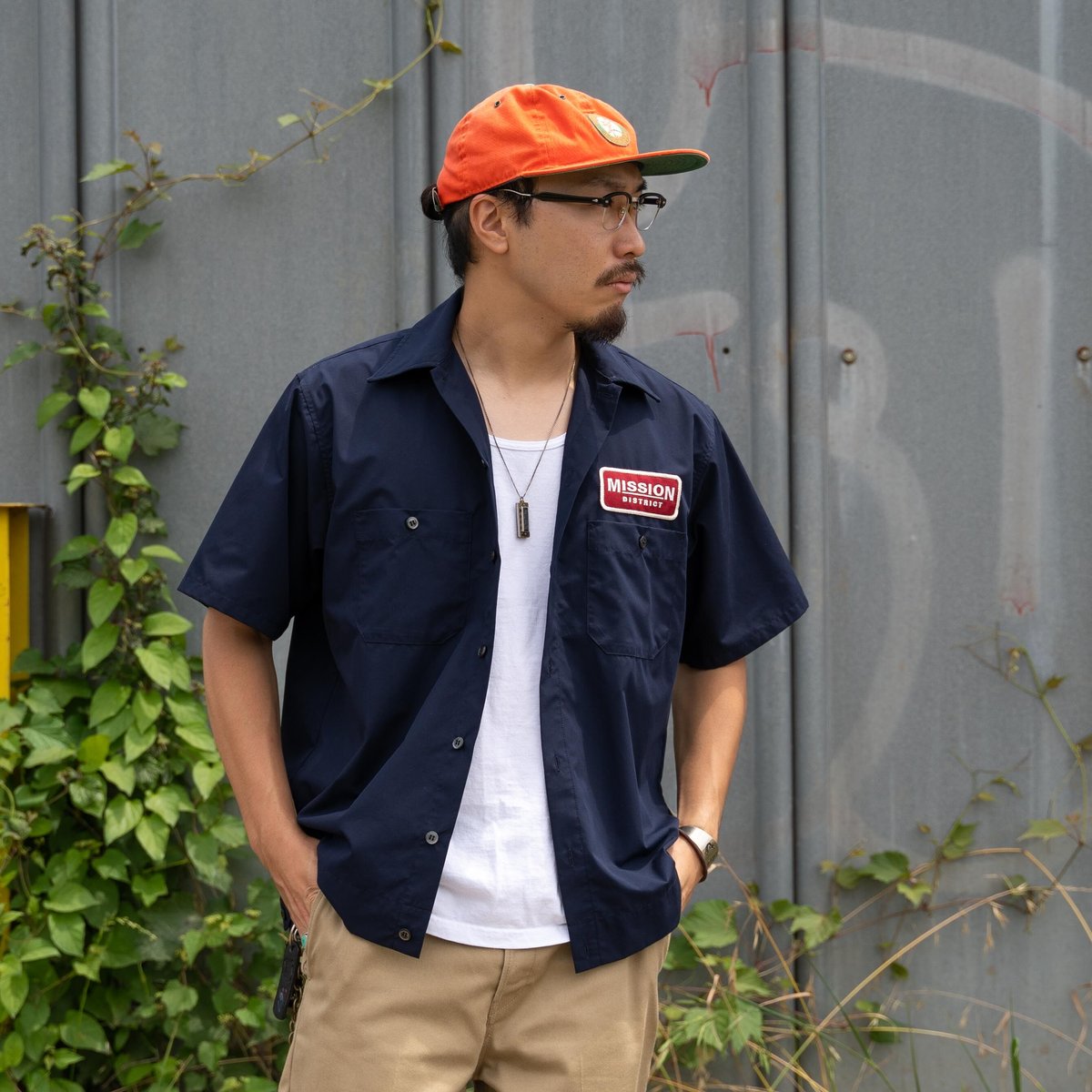 ネイティブジャパン別注 MT-415 ORIGINAL WORK SHIRT☆ MT-415 ORIGINAL WORK SHIRT(NAVY) | NATIVE JAPAN