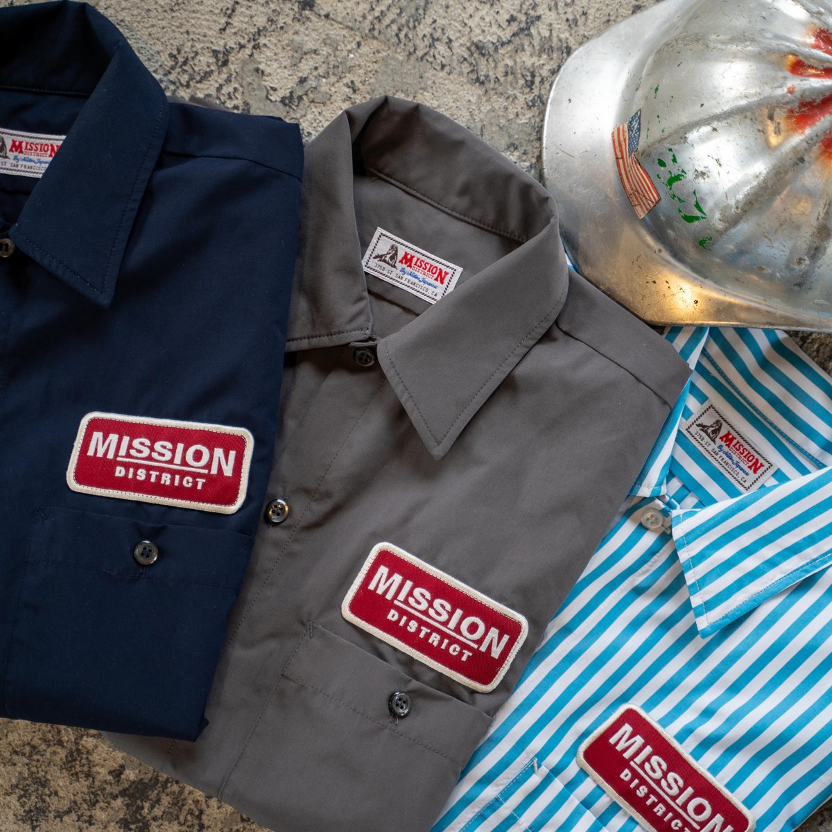 MT-415 ORIGINAL WORK SHIRT(NAVY) | NATIVE JAPAN