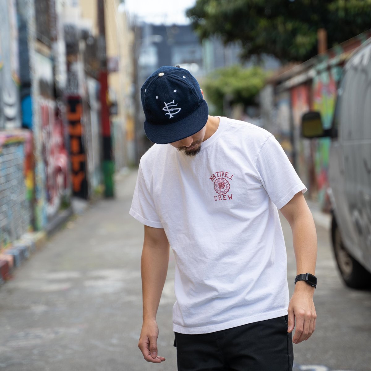 トップス NATIVE J.CREW MISSION DISTRICT T-SHIRTS Navy】NATIVE J.CREW MISSION DISTRICT T-SHIRTS T