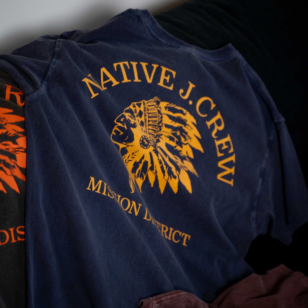 Navy】NATIVE J.CREW MISSION DISTRICT T-SHIRTS T