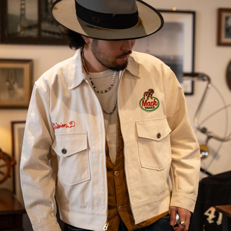 White】 TYPE M-50 DRIVER JACKET【MISSION DISTRIC