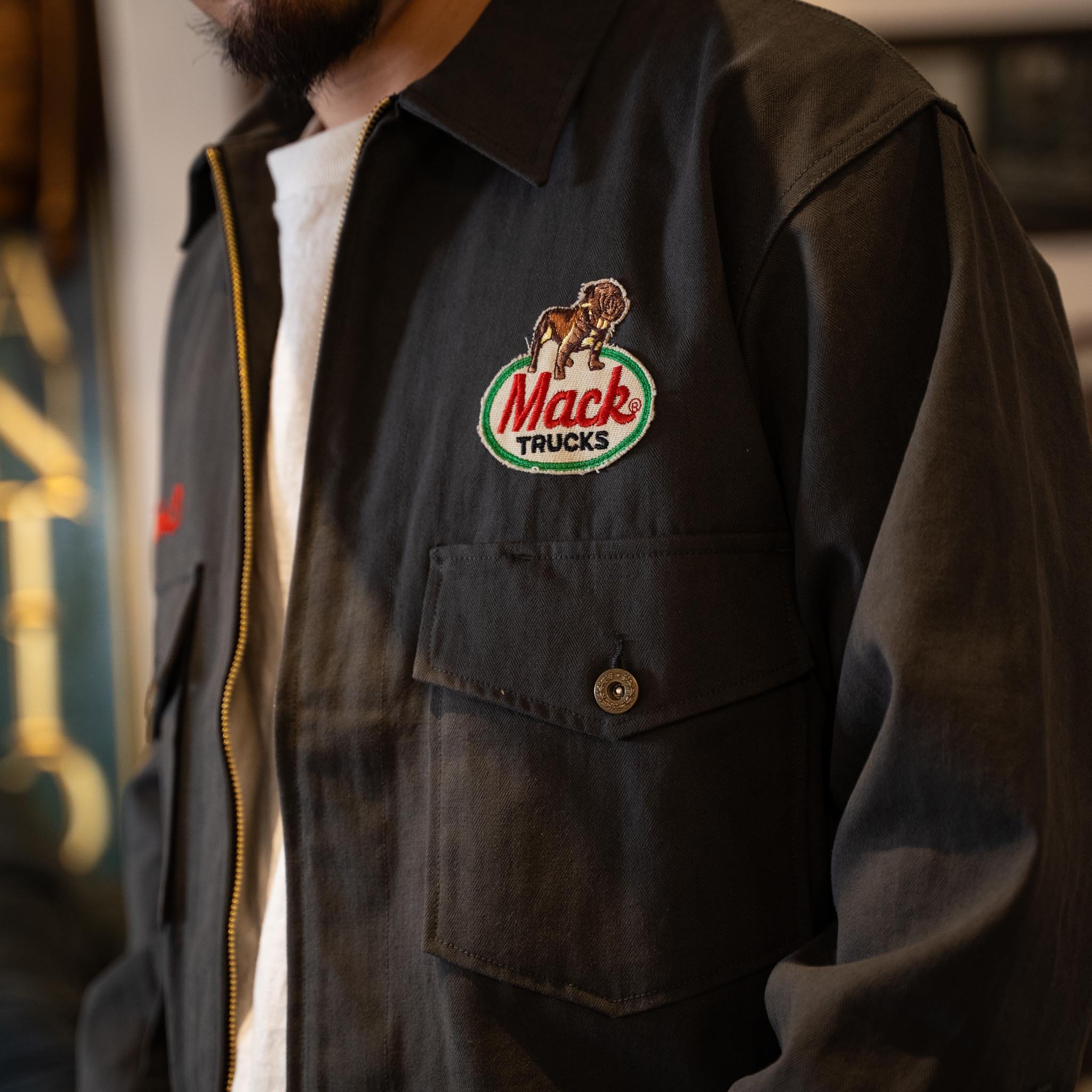 Gray】 TYPE M-50 DRIVER JACKET【MISSION DISTRICT