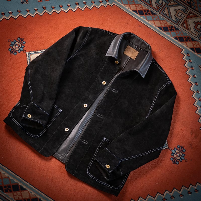 MOTOR feat. MISSION DISTRICT JACKET 本革 受注商品】“MOTOR feat. MISSION DISTRICT” WASHABLE C