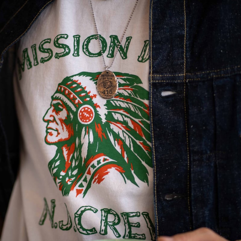 White】2026 MISSION DISTRICTN.J.CREW T-shirt【受
