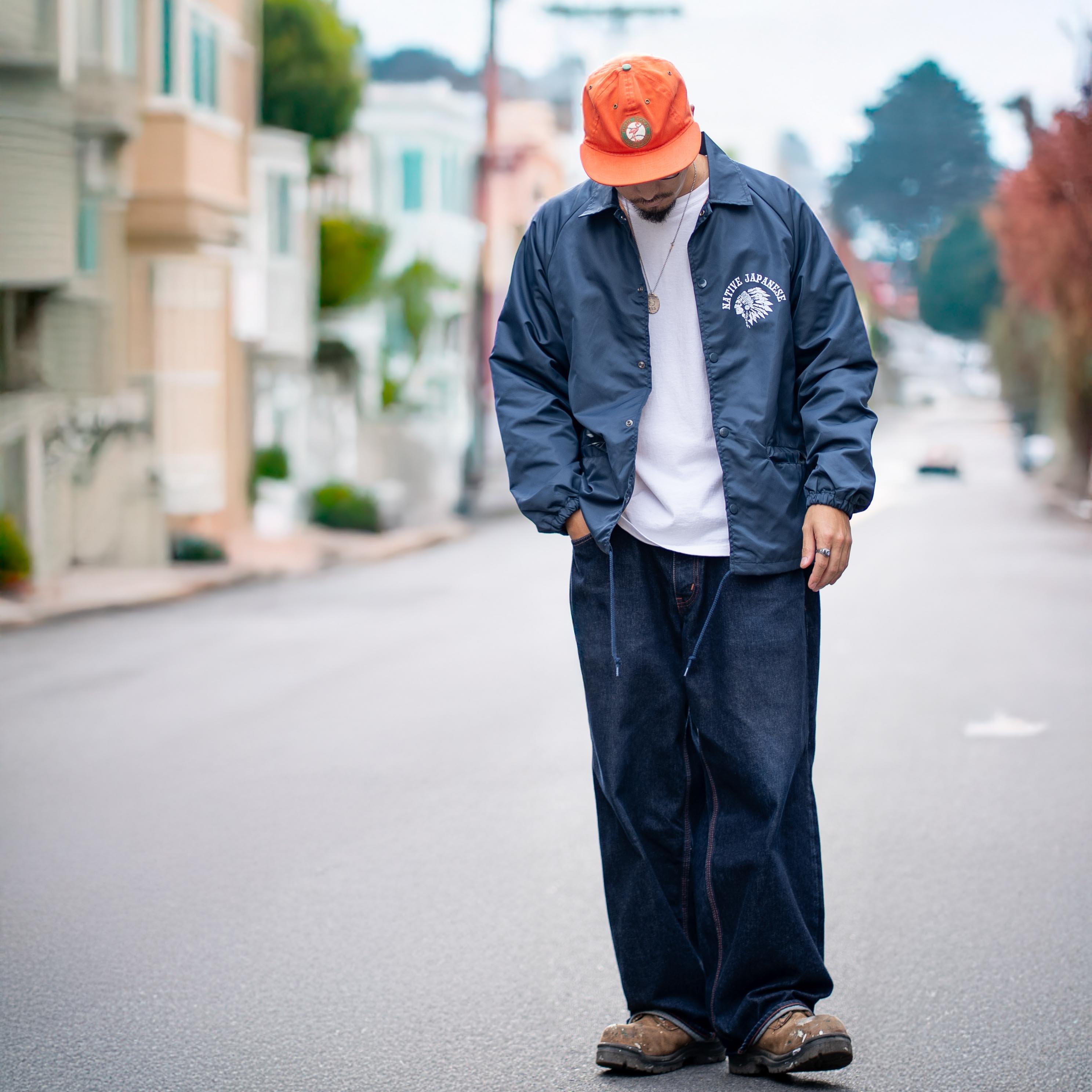ネイティブ J.CREW ナイロンジャケット　【バーガンディ】Mサイズ Navy】NATIVE J.CREW NYLON JACKET | NATIVE JAPAN