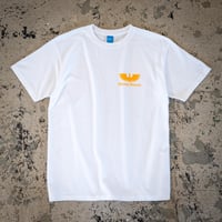 NJ College T-shirt (White) | NATIVE JAPANESE WE