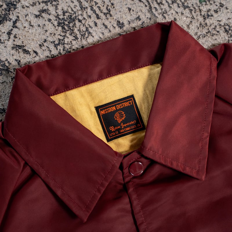 Burgundy】NATIVE J.CREW NYLON JACKET | NATIVE J