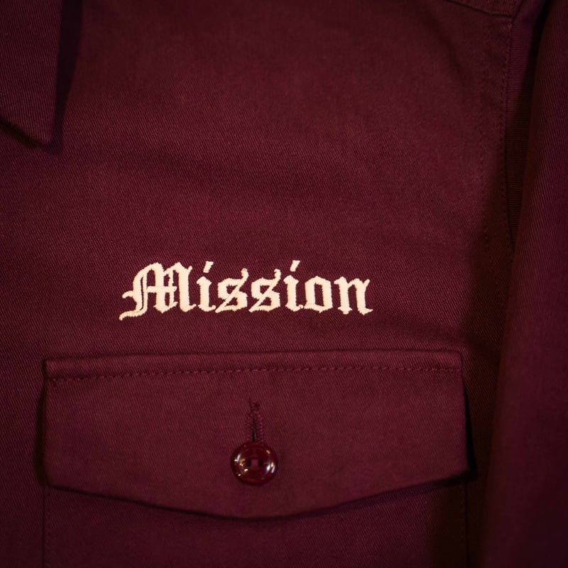 Burgundy】MISSION DIST. WOLFPACK JACKET | NATIV