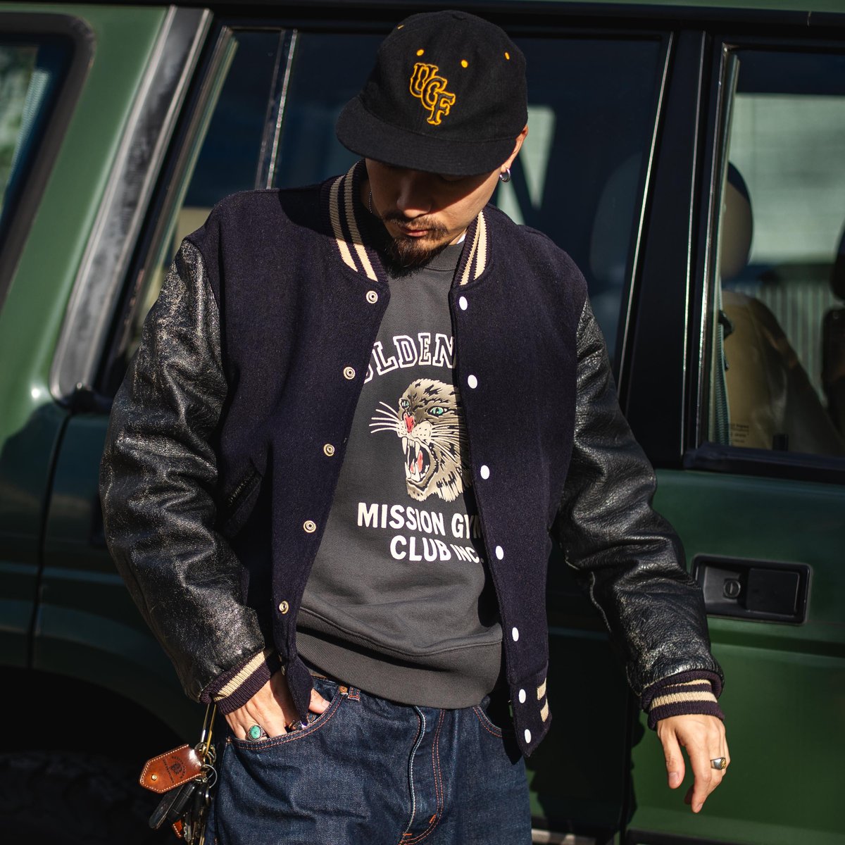 GYM】 FREEDOM SLEEVE SWEAT SHIRT【A.G.SPALDING &