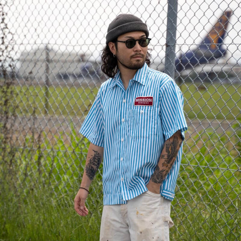 MT-415 ORIGINAL WORK SHIRT(STRIPE) | NATIVE JAP