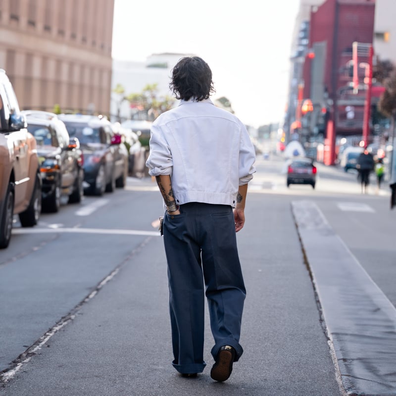 Slate】BEN DAVIS EXTRA WIDE WORKERS PANTS MISSI