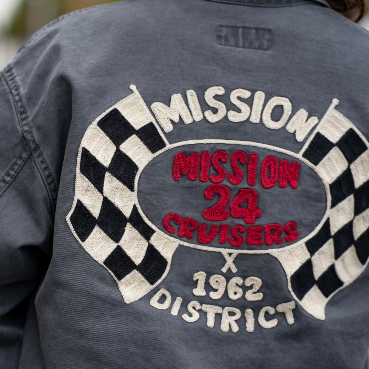 Ash Gray】MISSION 24 CRUISERS JACKET | NATIVE J