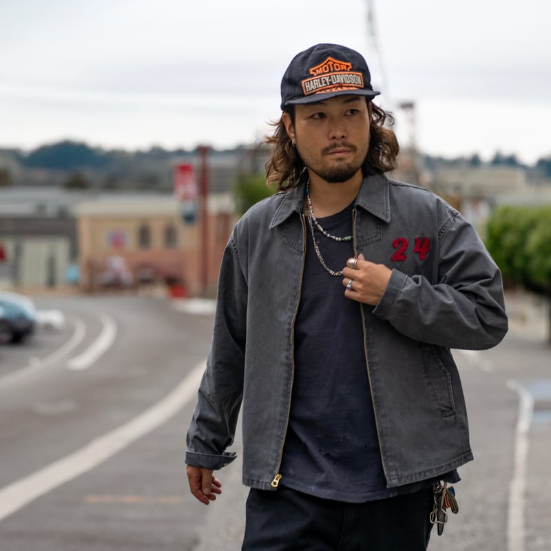 Ash Gray】MISSION 24 CRUISERS JACKET | NATIVE J