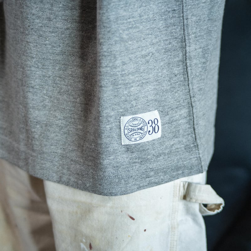 MISSIONS FOOTBALL SF TEE (Green)【A.G.SPALDING &