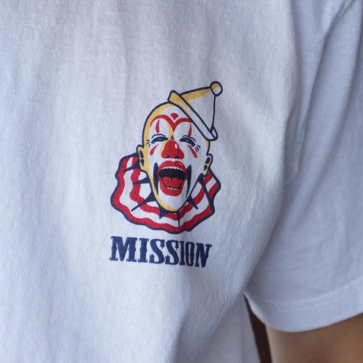 MISSION CIRCUS T-SHIRT(White) | NATIVE JAPANESE