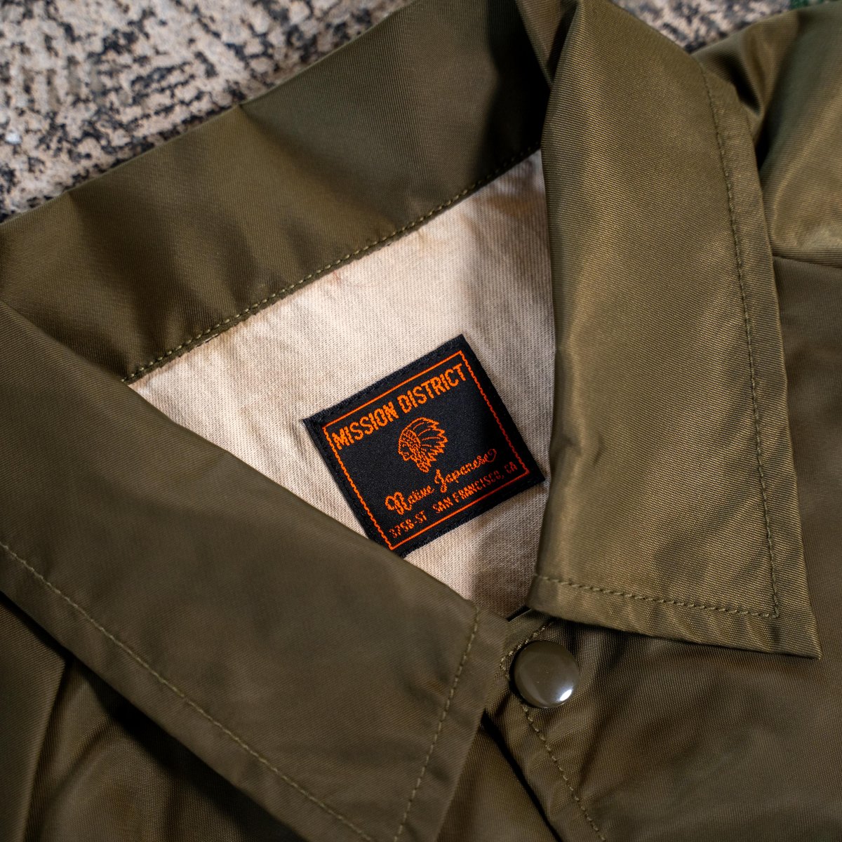 Sage】NATIVE J.CREW NYLON JACKET | NATIVE JAPAN