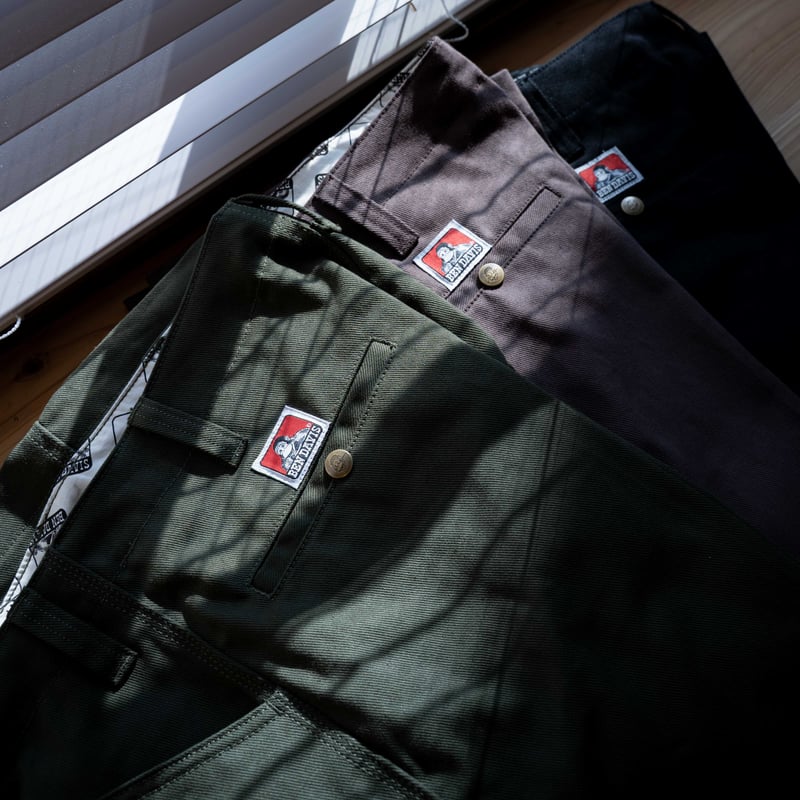 新品 BEN DAVIS × BLACKTOP 別注ワークパンツ I created a custom-made pair of work pants in collaboration