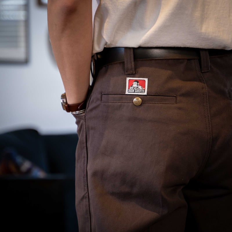 Greige】BEN DAVIS EXTRA WIDE WORKERS PANTS MISS