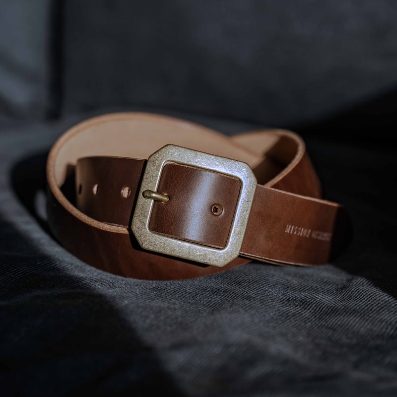 Brown】MISSION DISTRICT GARRISON BELT | NATIVE Brown】MISSION DISTRICT GARRISON BELT | NATIVE