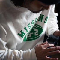 ネイティブジャパニーズ　ミッションディストリクト　フットボールTシャツ ネイティブジャパニーズ ミッションディストリクト フットボールT