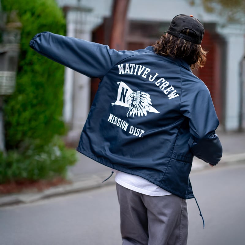 Navy】NATIVE J.CREW NYLON JACKET | NATIVE JAPAN