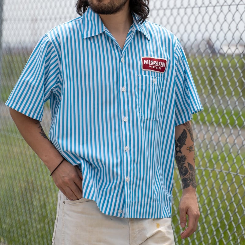 MISSION DISTRICT 81 シャツ MT-415 ORIGINAL LONG-SLEEVE WORK SHIRT(Gray) |