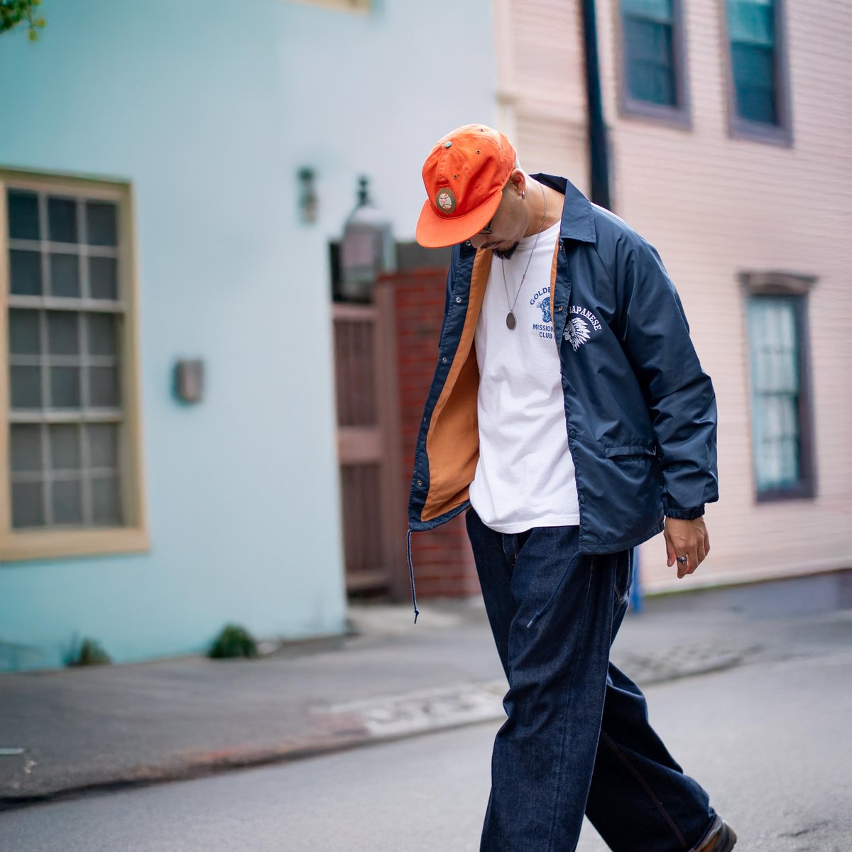 Navy】NATIVE J.CREW NYLON JACKET | NATIVE JAPAN