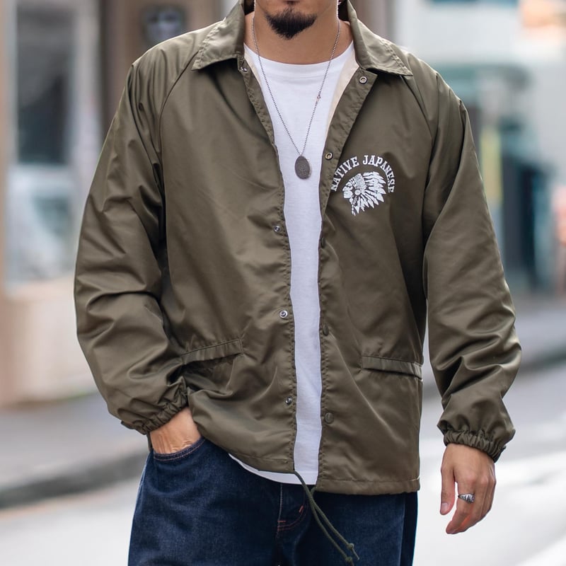 Sage】NATIVE J.CREW NYLON JACKET | NATIVE JAPAN