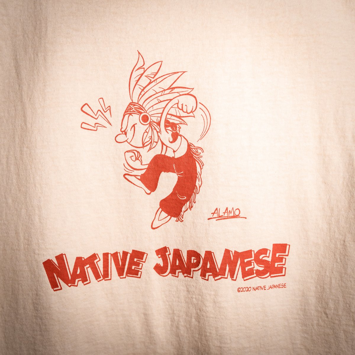 Good On × Native Japanese】Alamo T-shirt(Natura