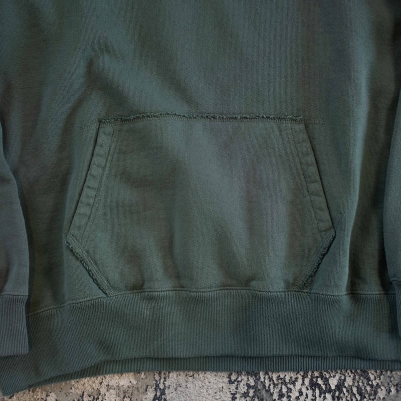 GREEN】MISSION DISTRICT SUN FADED PULLOVER HOOD