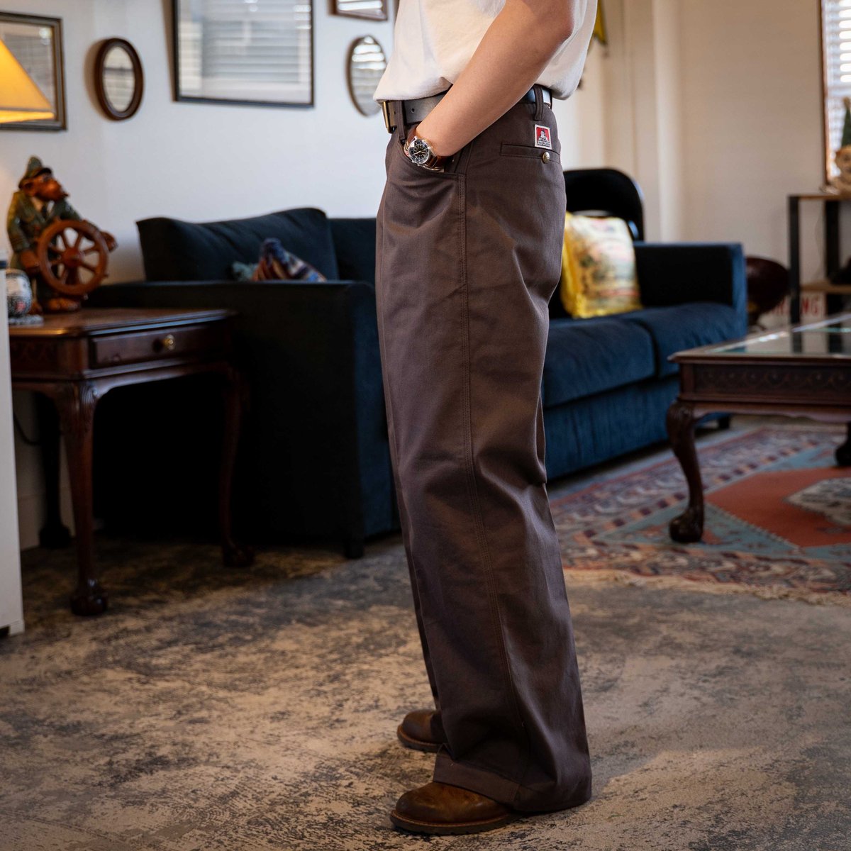 MISSION DISTRICT 別注　BEN DAVIS WIDE PANTS BEN DAVIS EXTRA WIDE WORKERS PANTS MISSION DISTRICT別注