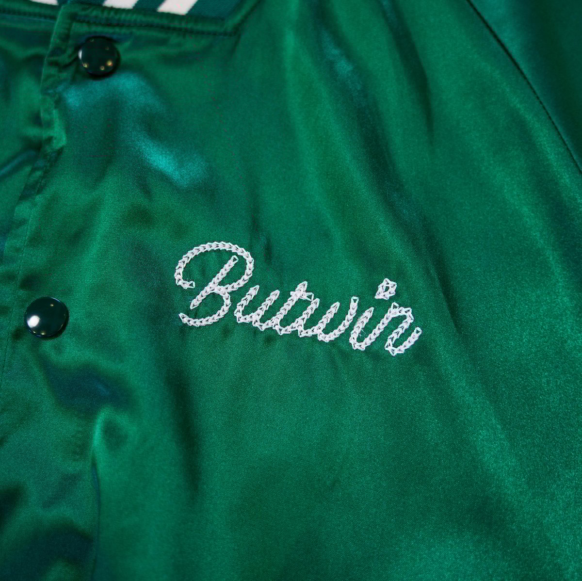 BUTWIN × MISSION DISTRICT】SATIN AWARD JACKET ( BUTWIN × MISSION DISTRICT】SATIN AWARD JACKET (