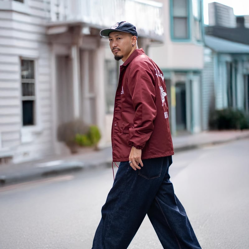 Burgundy】NATIVE J.CREW NYLON JACKET | NATIVE J