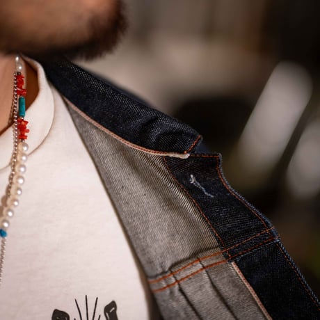 〔TCB JEANS × WORNCRAFT. × MISSION DISTRICT〕No.2 Old Denim Jacket