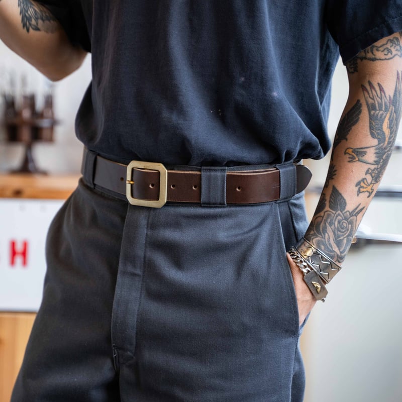 Brown】MISSION DISTRICT GARRISON BELT | NATIVE Brown】MISSION DISTRICT GARRISON BELT | NATIVE