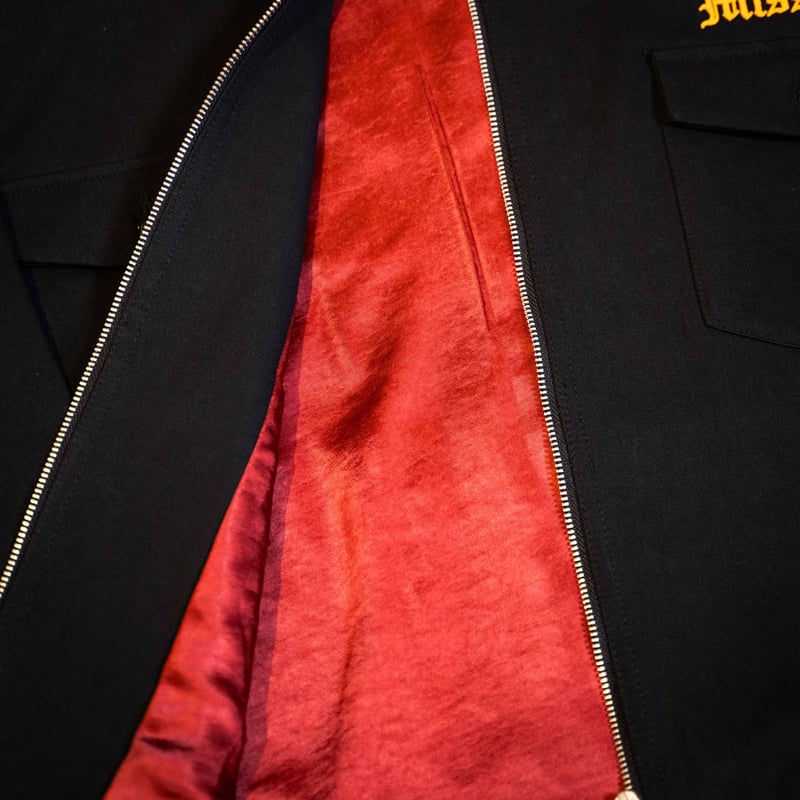 Black】MISSION DIST. WOLFPACK JACKET | NATIVE J