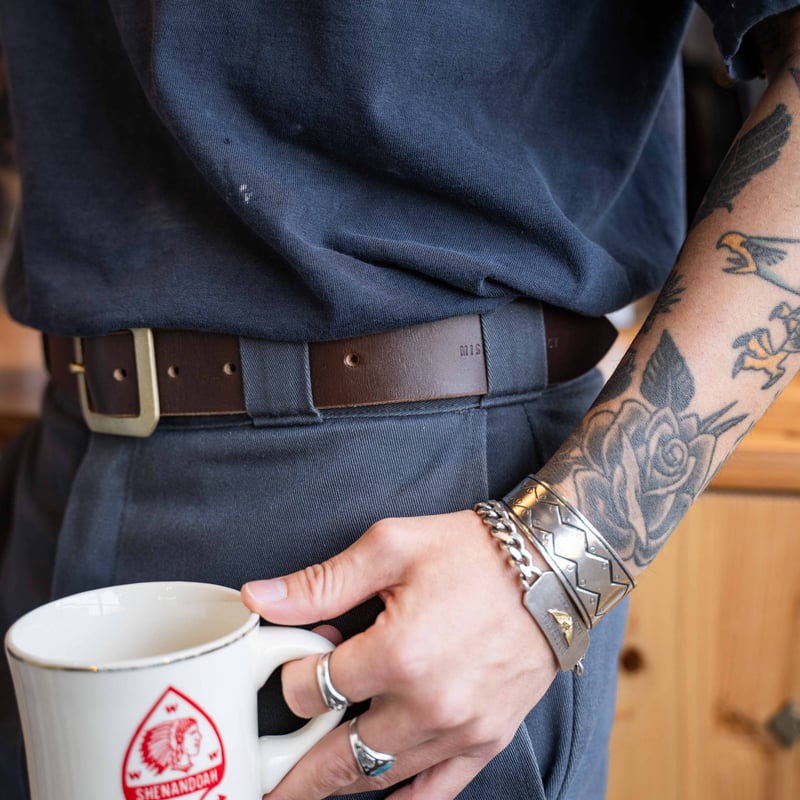 Brown】MISSION DISTRICT GARRISON BELT | NATIVE Brown】MISSION DISTRICT GARRISON BELT | NATIVE