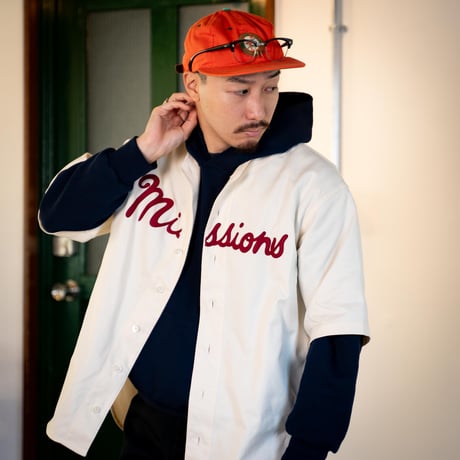 MISSIONS BASEBALL SHIRT【A.G.SPALDING & BROS × MISSION DISTRICT】