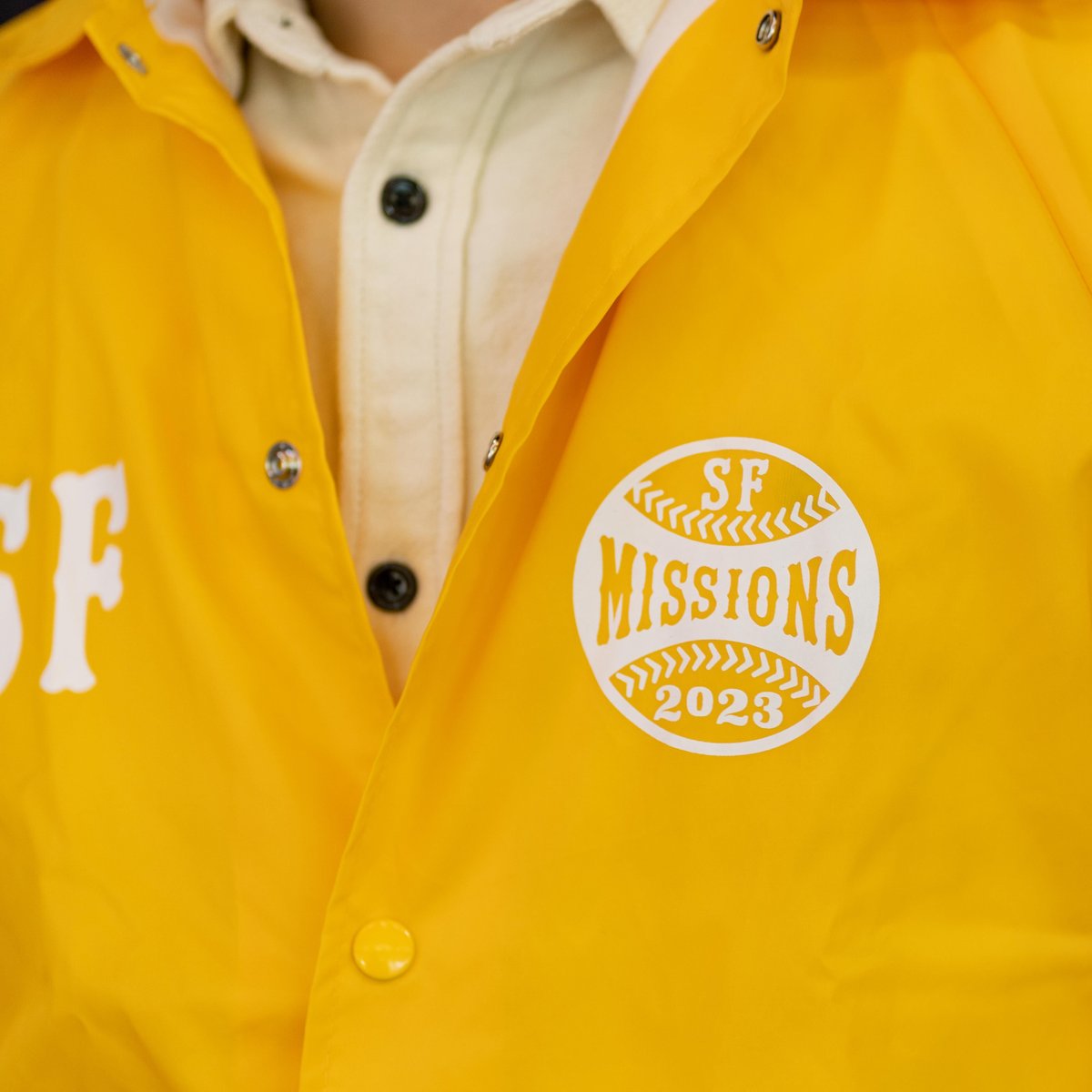 SF MISSIONS COACH JACKET (Gold) | NATIVE JAPANE...