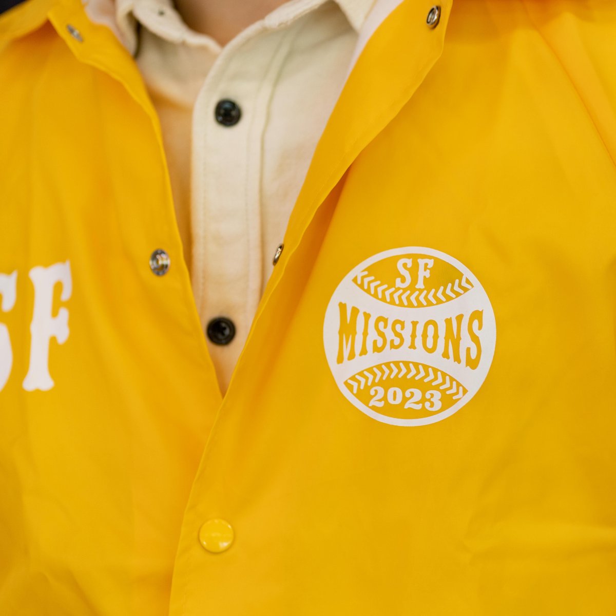 SF MISSIONS COACH JACKET (Gold) | NATIVE JAPANE